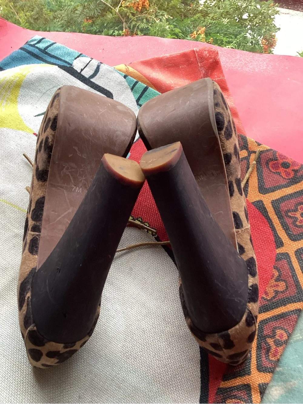 Jeffrey Campbell leopard leather